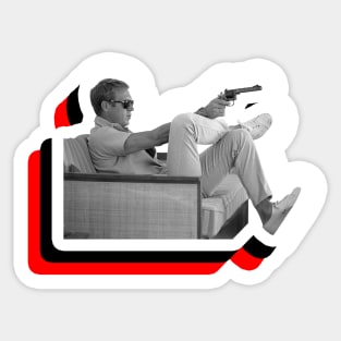 The King of Cool, Steve McQueen, #1 Sticker